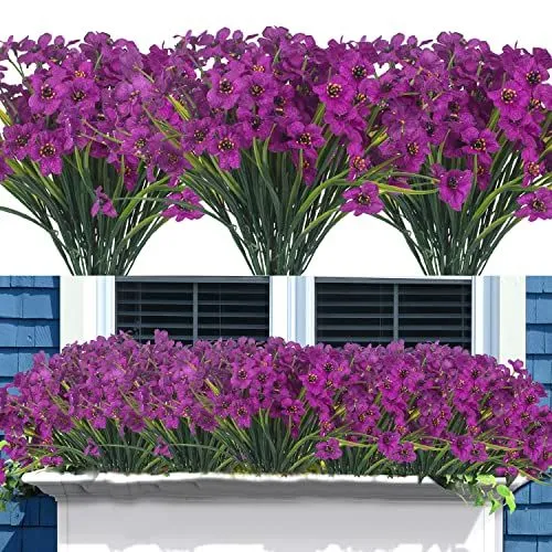 Grunyia Window-Box Flowers – Deep Purple