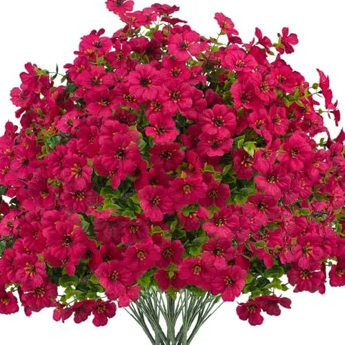 Grunyia Silk Daisy Bush – Rose Red