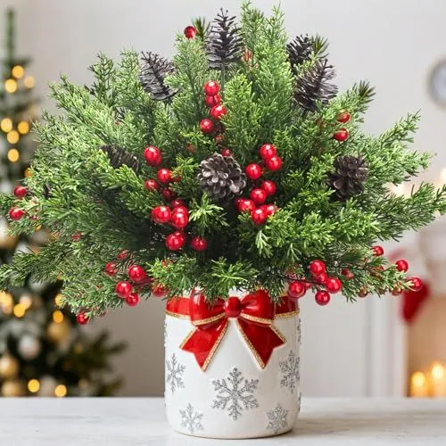 Grunyia Christmas Greenery Picks