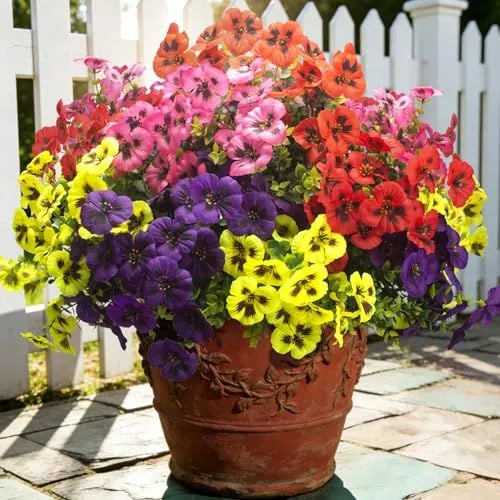 Grunyia Silk Pansies – Mix 2