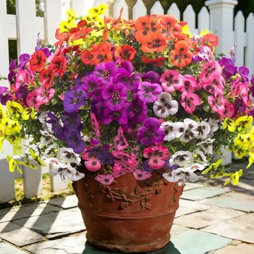 Grunyia Silk Pansies – Mix 3