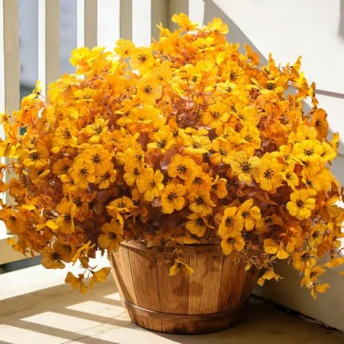Grunyia Faux Mum Bush – Fall Yellow